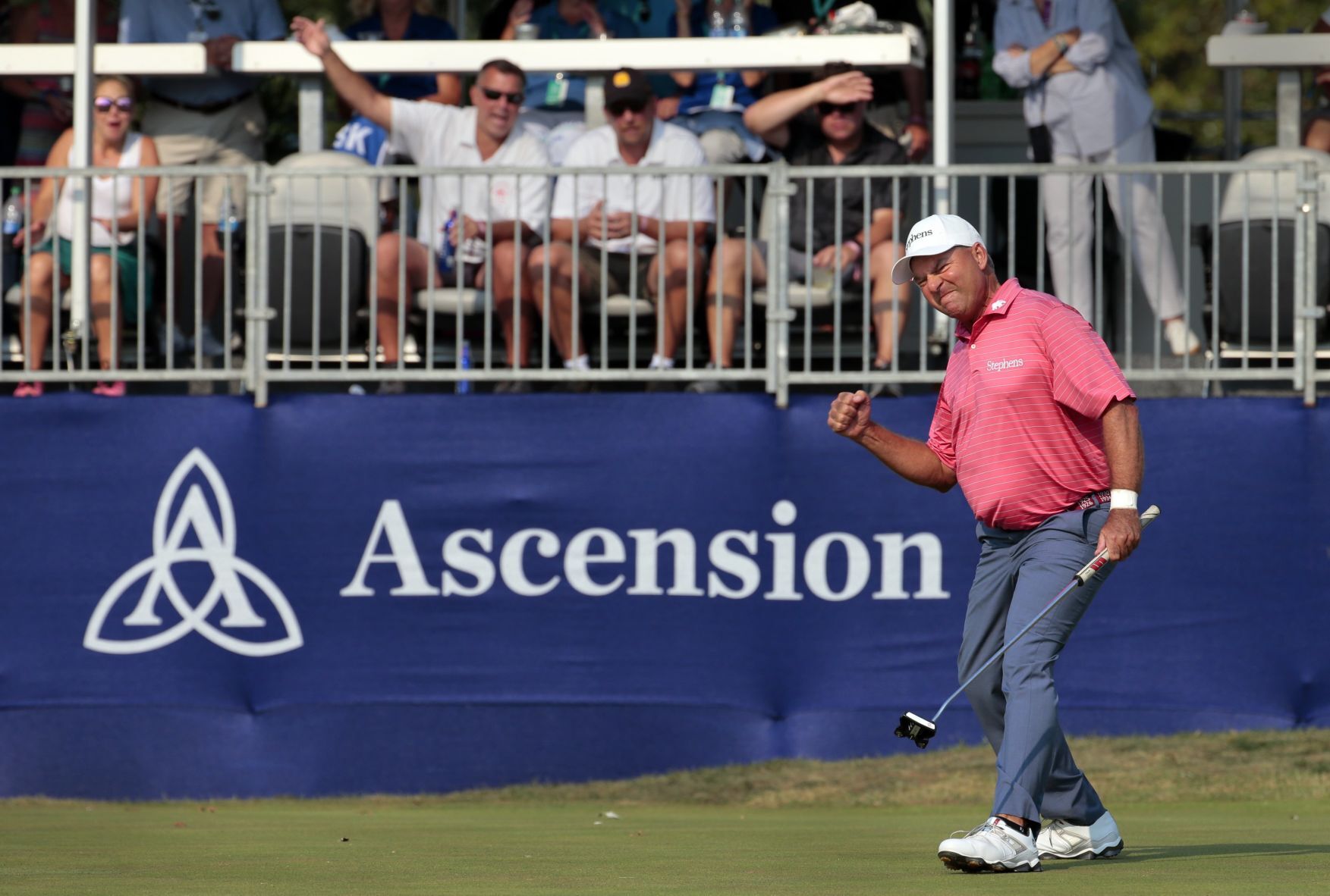 Pride forces playoff with a birdie on 18 at Ascension Charity Classic